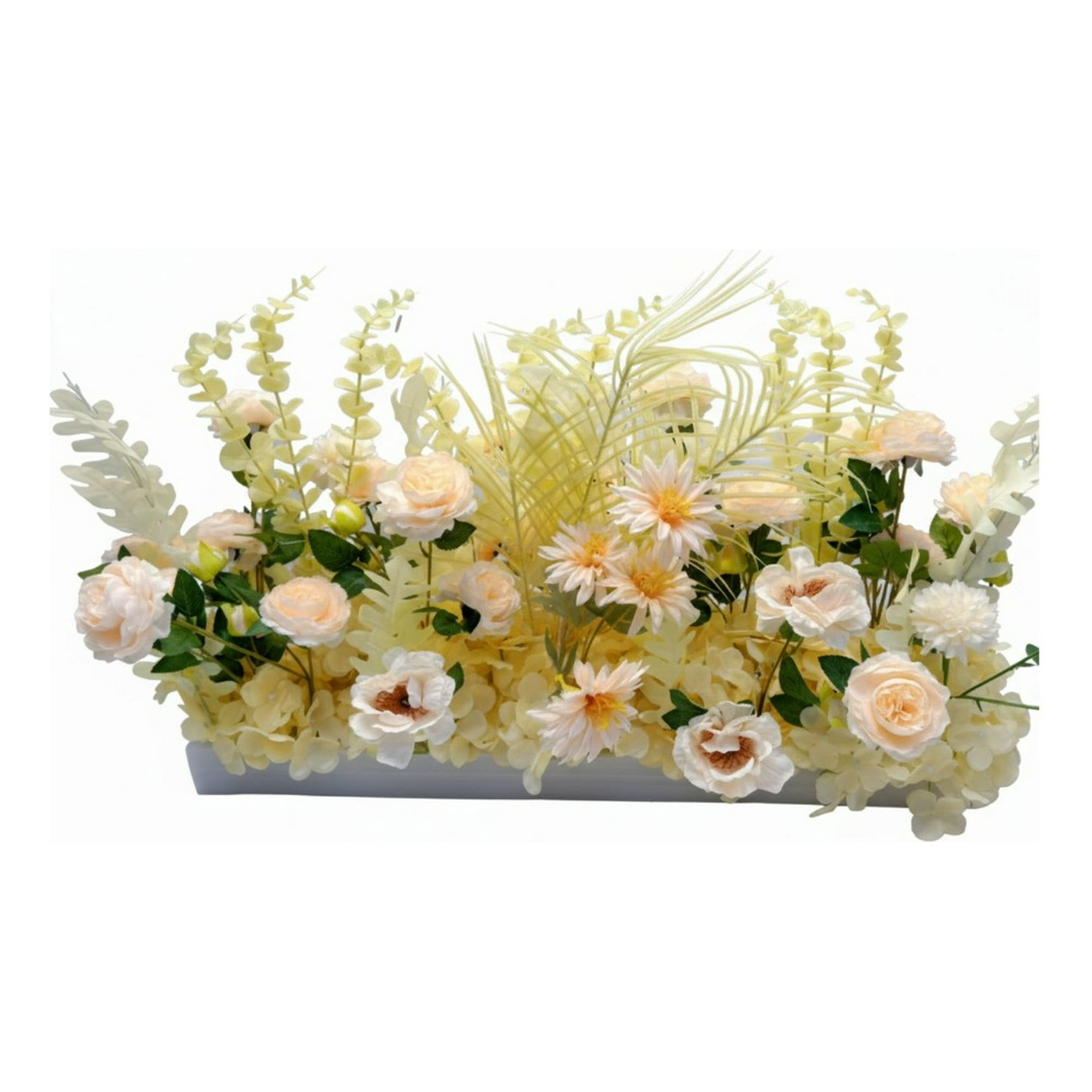 Genérico - Flores Artificiales Decorativas Arreglo Floral Adorno Jhn