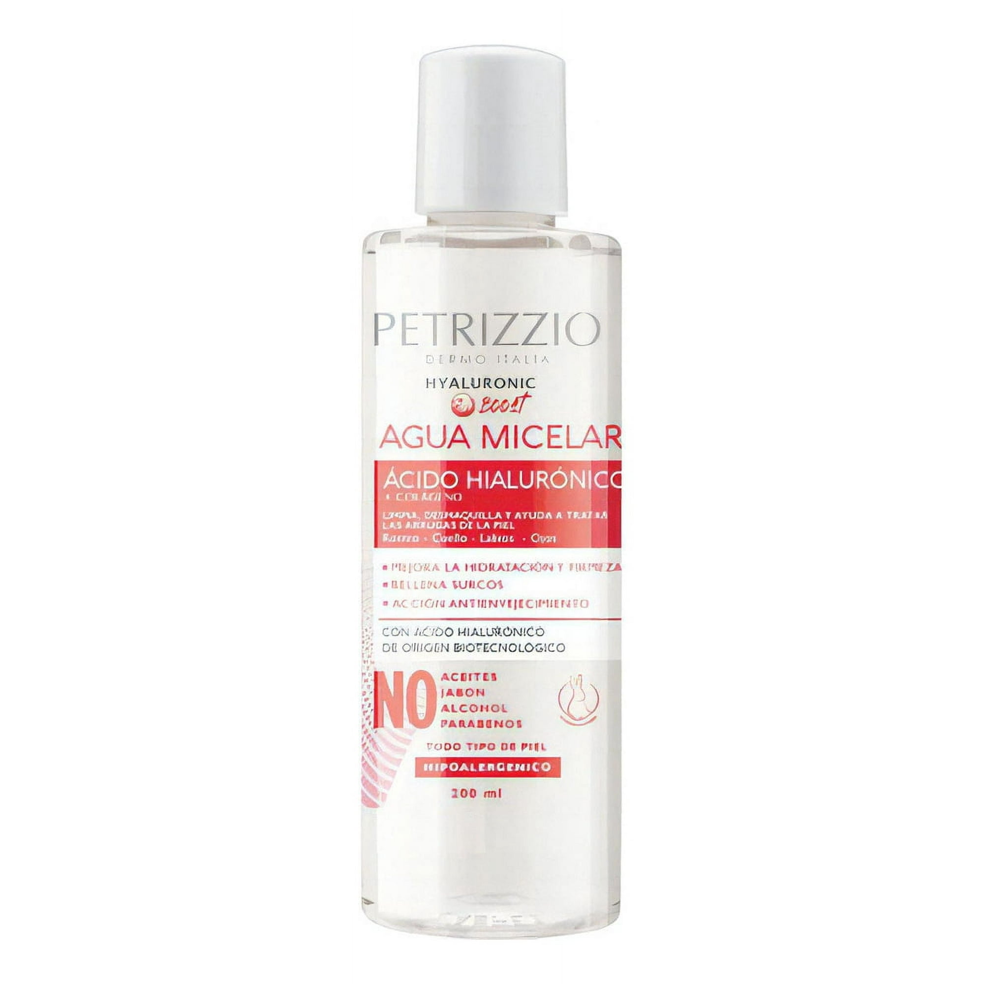 Petrizzio - Agua Micelar Ácido Hialurónico 200 Ml | Día / Noche