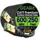 thumbnail image 1 of Cable Ethernet GearIt Cat7 para exteriores, 250 pies, SFTP, 10 Gbps, resistente al agua, 1 of 8