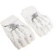 thumbnail image 2 of Guantes De Boxeo De Medio Dedo De Cuero De Pu Para Hombre Y Mujer Para MMA Blanco, 2 of 5