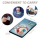 thumbnail image 4 of Ren y Stimpy Porta Pasaporte y Cartera de Viaje Premium de Cuero PU, Funda de Pasaporte Bloqueo RFID con Ranuras para Tarjetas de Crédito, Estuche para Libro de Pasaporte para Familia 10cm × 15cm, 4 of 6