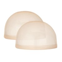 Magideal - Gorro De Peluca, Gorro De Peluca Para Peluca Con Malla Frontal, Gorros Calvos Transpirables De Nailon Invisible Fino Transparente Real, Accesorios Par Beis Negro