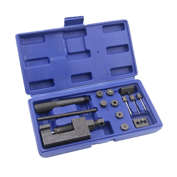 Herramientas para romper cadenas de motocicletas, removedor de eslabones, accesorios, reparación de pernos, remachadora divisora de alto rendimiento,