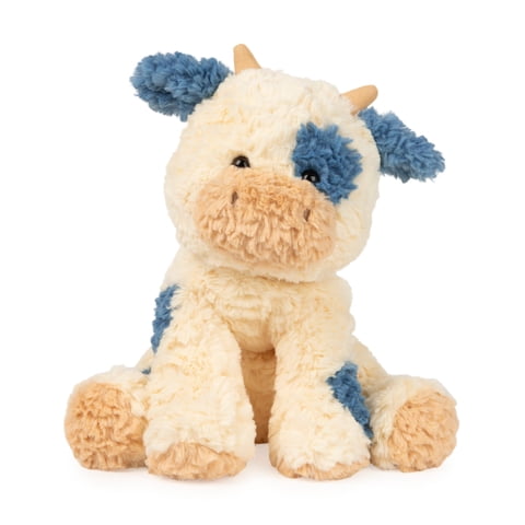 Peluche Gund Cozys Collection, Color Crema De Vaca/Azul, 25 Cm