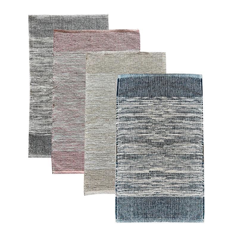 Haus - Alfombra India Rectangular 120X170 Cm Gris Algodón, Producto Surtido 1 Un