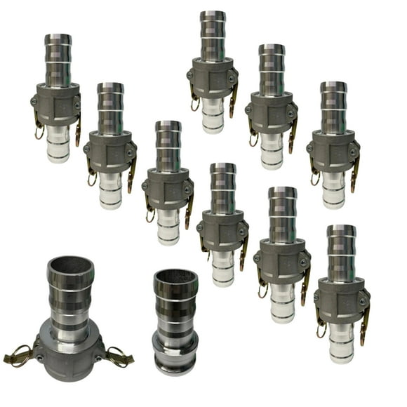 Pack 10x Acople Camlock Macho Hembra CE-200