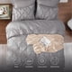 thumbnail image 3 of Juego De Edredón California King Pinch Pleat Gris, 3 of 9