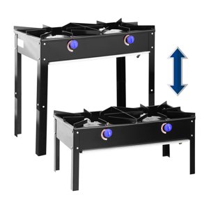 Ventus - Anafe 2 Platos Eco En Caja Alto Bajo Glp