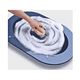 thumbnail image 3 of Alfombra Baño Cocina Antideslizante De Secado Rápido Circular Azul, 3 of 4