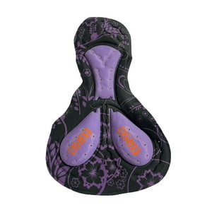 Genérico - Almohadilla Para Pantalones Cortos De Ciclismo Cojín Para Asiento De Bicicleta Transpirable Para Bicicleta Deportes De Bicicleta De Carretera Negro