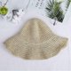 thumbnail image 2 of Gorra De Playa De Ala Ancha Con Sombrero De Paja Para Mujer Color Beige, 2 of 7
