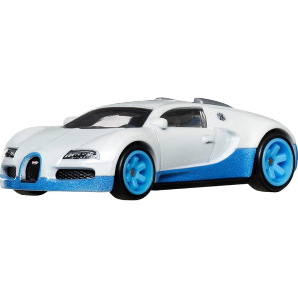 Hot Wheels Bugatti Veyron de fundición a presión – Edición Premium Car Culture Hammer Drop – Escala 1:64