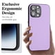 thumbnail image 4 of Funda Antigolpes para iPhone 15 Pro Cubierta Delgada Morado, 4 of 6