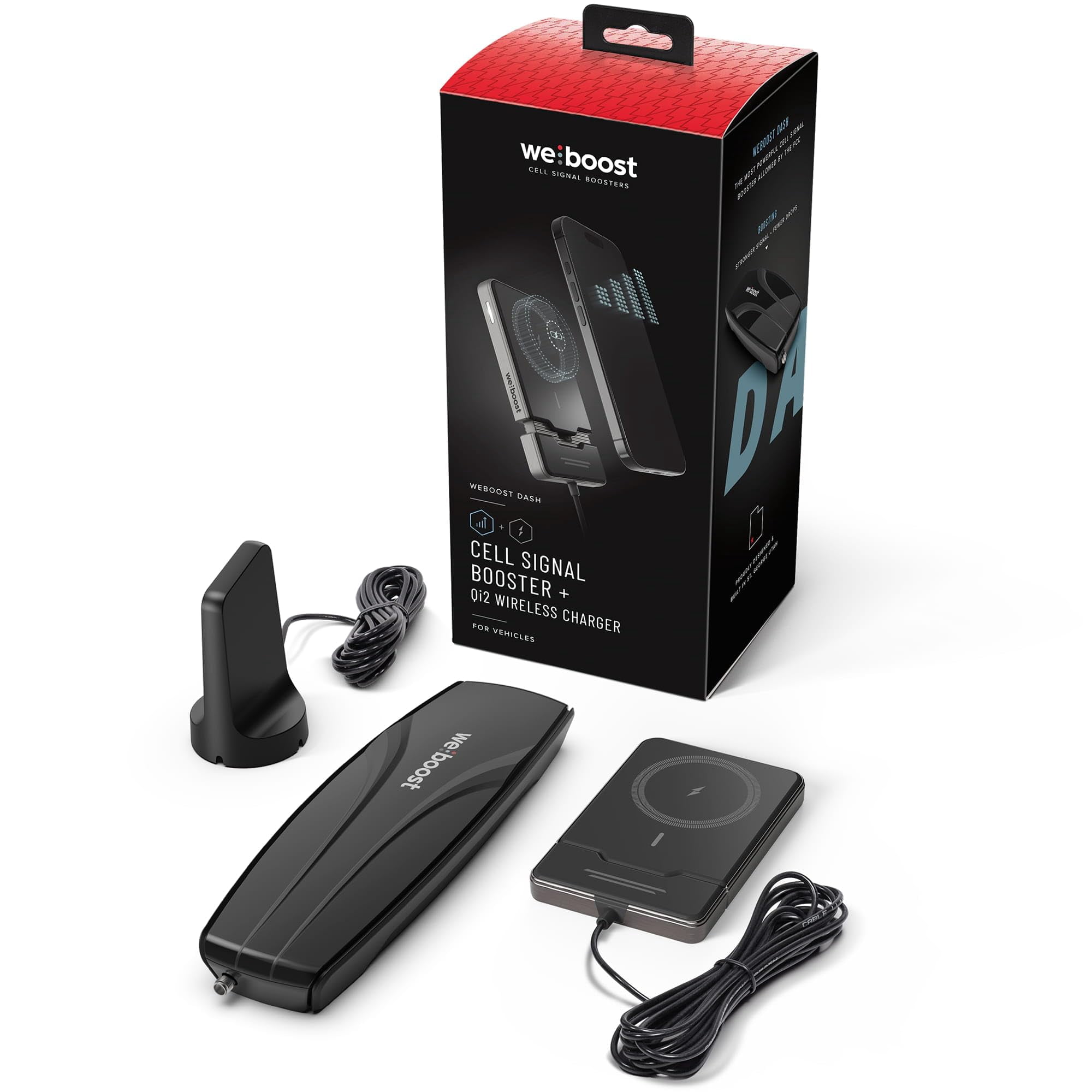 Amplificador De Señal Celular Weboost Dash Con Cargador Inalámbrico 5g/4g