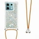 thumbnail image 1 of Funda FOXDOCK para Xiaomi Redmi Note 13 5G con Cuerda Ajustable, Brillo Líquido, Protección Antigolpes y Lente – Ideal para Regalo, 1 of 6