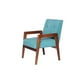 thumbnail image 2 of Sitial Munich Tela Velvet Turquesa, 2 of 3