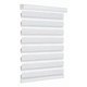 thumbnail image 1 of Cortina Roller Duo Cebra Dia Y Noche 180x200cm blanco, 1 of 9