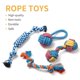thumbnail image 3 of Dog Toys Toozey, paquete de 7 unidades para perros pequeños, juguetes para la dentición de cachorros, 3 of 8