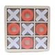 thumbnail image 3 of Juego De Mesa De Madera Tic TAC Toe, Juego De Mesa De Ajedrez Xoxo Hecho A Mano Para Viajes, Color Naranja Y Blanco, 3 of 5