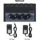 thumbnail image 5 of Mezclador de audio, mezclador de sonido, mezclador de audio portátil, mezclador de 4 canales, mezclador de 4 canales de ruido ultrabajo, 4 entradas, 1 salida, mezclador de audio portátil de 5 V CC, me, 5 of 7