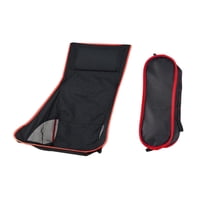 Magideal - Silla De Camping Plegable, De Repuesto Para Sillas De Playa Y Jardín, De Tela, Portátil, Transpirable, Con Respaldo Alto Para Camping, Jardín Y Pesca. Rojo