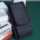 thumbnail image 5 of Funda de nailon con clip para cinturón para teléfono móvil y trabilla para Samsung Galaxy A14, A13, A22 5G, A23, A03S, A32 5G, S23 Ultra, S22 Ultra, Negroview A55, A95, Moto G Power 2022, Nod N200, 5 of 5