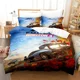 thumbnail image 1 of 2024 Forza Sports Car 3D Print Duvet Cover Set for Boys Bedroom Single Double Queen King Size Quilt Cover Pillowcase Bedding Set, 1 of 5