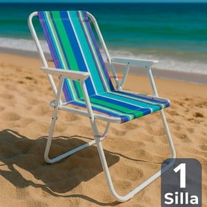 Line - Silla Plegable Portátil Playa Camping Picnic Exteriores