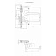 thumbnail image 2 of Cerradura Embutida YALE Firenze B60 Acceso 1/2 izquierda, 2 of 3