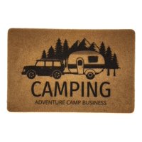 Fliperex - Alfombra Limpiapies Felpudo Alfombra De Entrada Camping