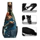 thumbnail image 3 of Oso Paddington Riñonera Bandolera con Estampado Integral para Hombres y Mujeres, Bolso Cruzado Gráfico de Tendencia, Mochila de Hombro Streetwear para Ciclismo y Deportes, Riñonera Versátil Casual, 3 of 6