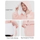 thumbnail image 4 of Sudadera con capucha Heated Electric Wearable Blanket Rosa, 4 of 7