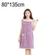 thumbnail image 2 of Toalla de baño usable con hombros descubiertos para mujer, absorbente de agua, para playa, spa, gimnasio, bata de baño, vestido lencero, 2 of 5