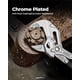 thumbnail image 2 of Llave de pinza toolant de 7" cromada CR-V antióxido con agarre, 2 of 8