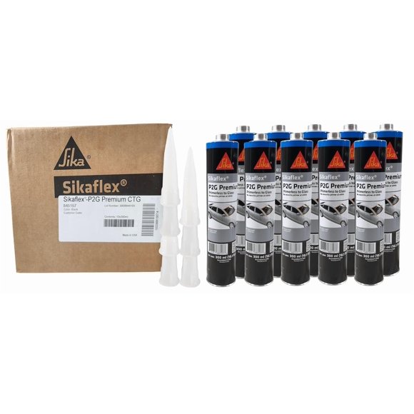 Adhesivo SIKA Sikaflex P2G 300 ml sin imprimación - Pack de 10 unidades