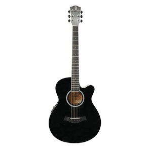 Guitarra Thin Eq Cuerda Metálica 40"" 3 Bil-403-Eq-Bk Bilbao