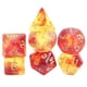 thumbnail image 3 of 7x Dados Poliédricos Juego De Fiesta Juego De Dados Para DND Juego De Mesa Estrella Rojo Amarillo, 3 of 5