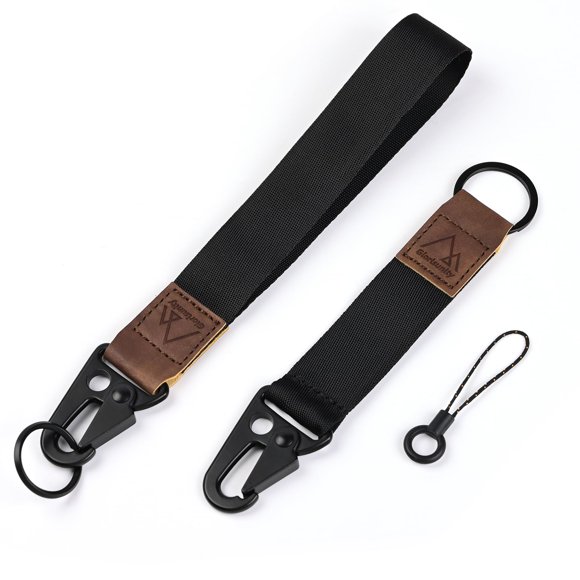 Correa de muñeca Glorisunity 21,5 cm/16 cm negra – 2 unidades