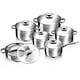 thumbnail image 2 of Bateria De Cocina 12 Pzs Gourmet Line Acero Inoxidable, 2 of 5
