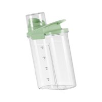 Magideal - Dispensador De Arroz, Contenedor De Almacenamiento De Arroz, Organización De Cocina, Portátil, Contenedor De Arroz, Cubo De Arroz Para Granos, Nueces, 2.5L Verde