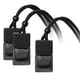 thumbnail image 4 of 3 Uds Botellas De Perfume Para Coche Colgantes 8ml Botellas Decorativas Difusoras Colgantes Para Coche Negro, 4 of 5