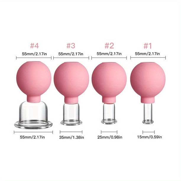 Reduce Puffiness & Improve Skin Health with Vacuum Cupping Glass Jar Cellulite Massager!