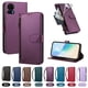 thumbnail image 4 of Funda con Billetera para [TCL 50 LE 5G] con Bolsillo Zipper y Tarjetero Violeta, 4 of 6