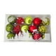 thumbnail image 1 of Set 15 Piezas Decoracion Bambalinas Diseños Verde Rojo 6cm, 1 of 3