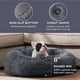 thumbnail image 3 of Cama para perros Bedsure Calming Donut, lavable para perros medianos, 3 of 6