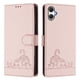 thumbnail image 2 of Funda tipo cartera FOXDOCK para Samsung Galaxy A06 5G con soporte, ranuras, RFID, diseño de gato, 2 of 5