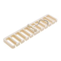 Bothyi - Percha Multifuncional Para Cinturón, Soporte De Almacenamiento, Organizador De Guardarropa, Blanco