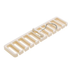 Bothyi - Percha Multifuncional Para Cinturón, Soporte De Almacenamiento, Organizador De Guardarropa, Blanco