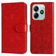 thumbnail image 2 of Funda tipo cartera FOXDOCK para Xiaomi Poco M7 Pro 5G , diseño girasol en relieve, cuero PU, cierre magnético, soporte y tarjetero, 2 of 5