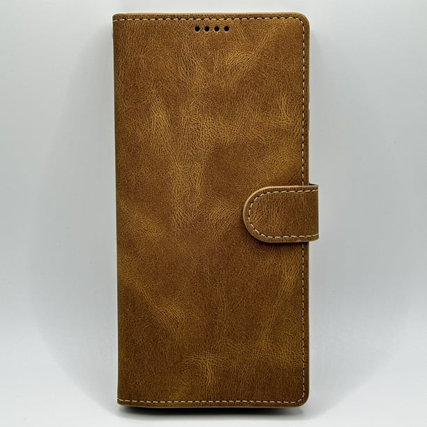 Premium Faux Leather Flip Wallet Case with Card Slots for Samsung Galaxy S20fe, S21, S22plus, S23+, S23ultra